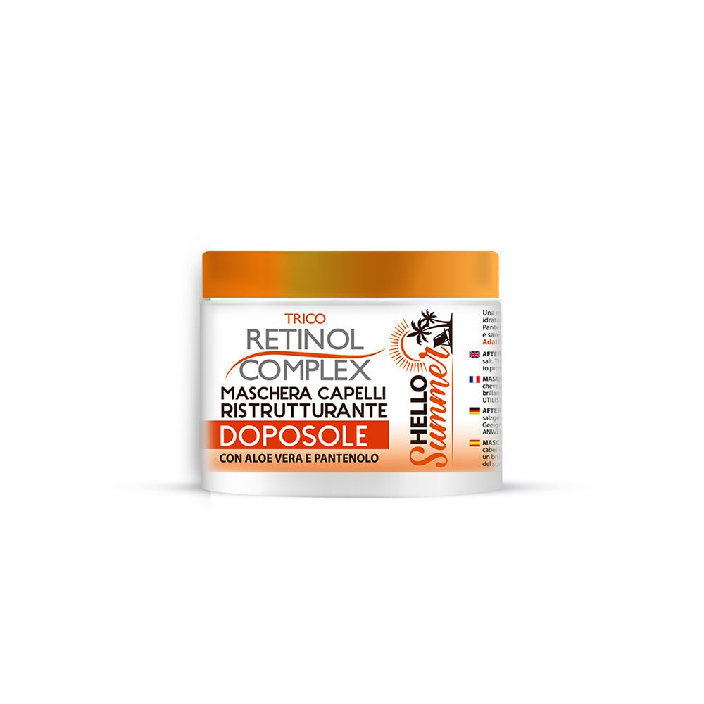 Retinol Complex - Mascarilla capilar reestructurante para después del sol 400 mL