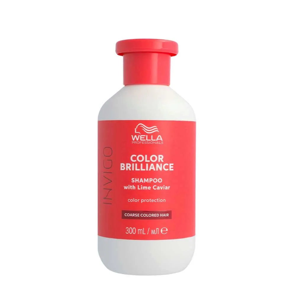 Wella Professionals - Color Brilliance - Champú Protector del Color para Cabello Grueso 300 ml - Cabello Grueso