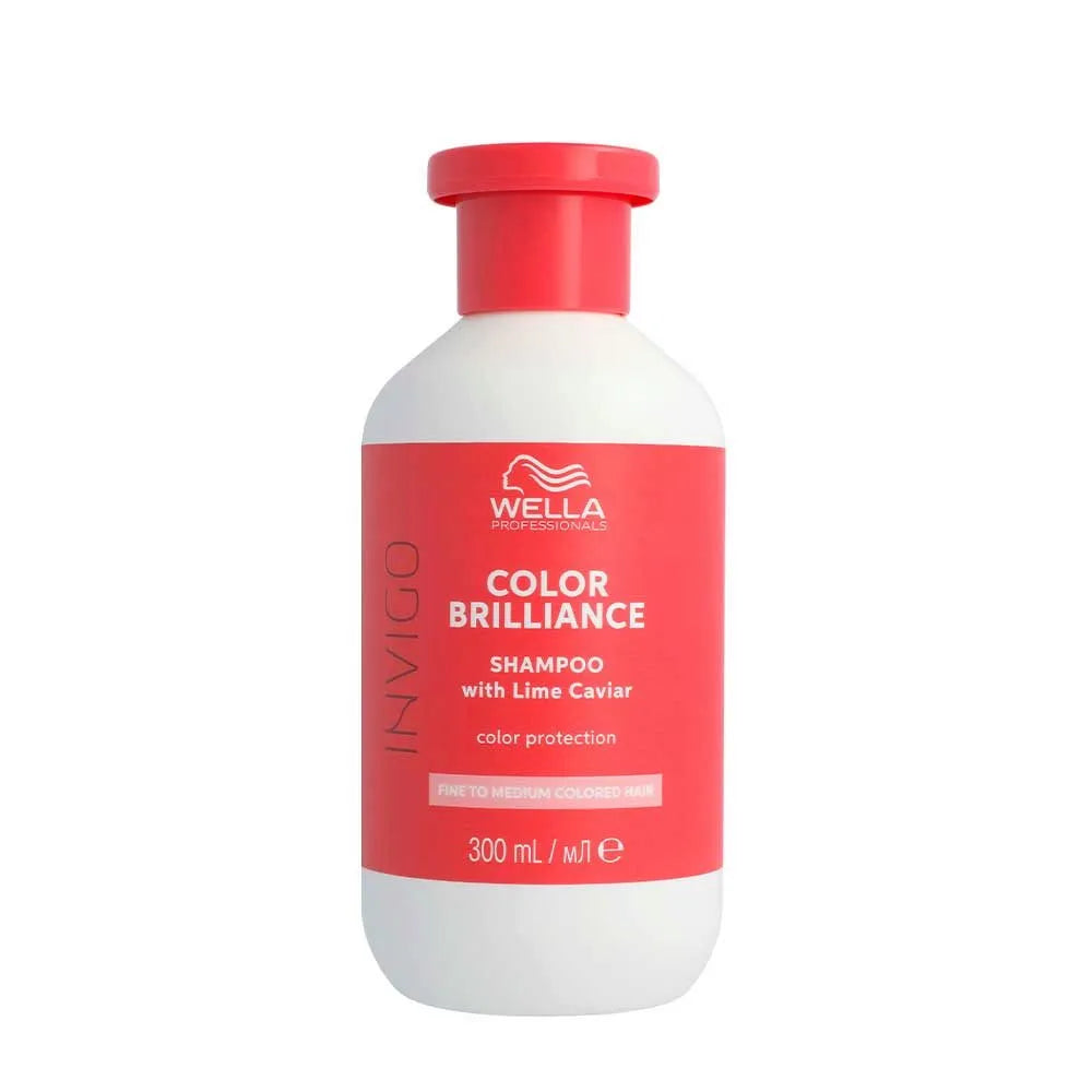 Wella Professionals - Color Brilliance - Champú Protector del Color para Cabello Fino 300 mL - Cabello Fino