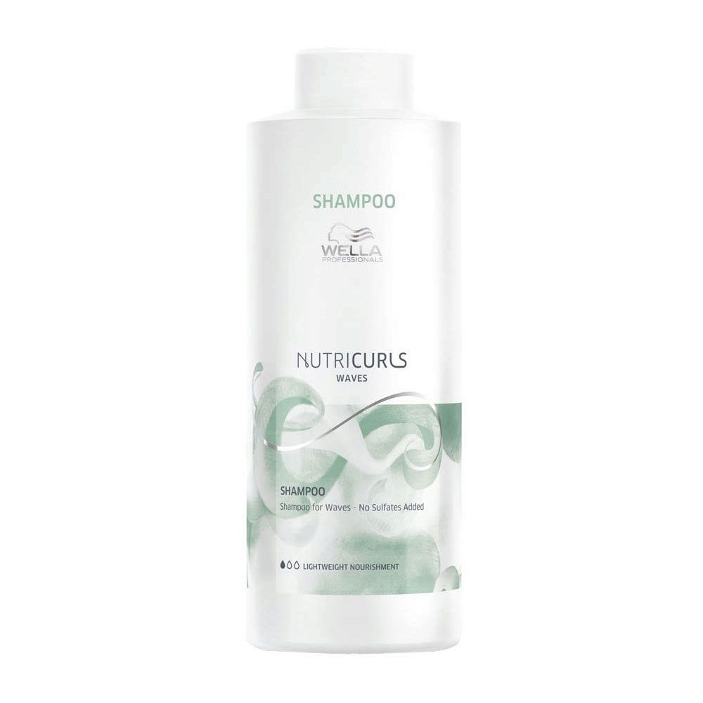 Wella Professionals - Nutricurls - Champú Cabello Ondulado 1000 mL