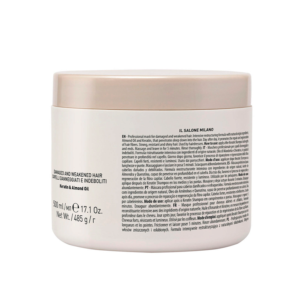 Il Salone Milano - Keratina - Mascarilla Reparadora y Reconstructora 500 mL