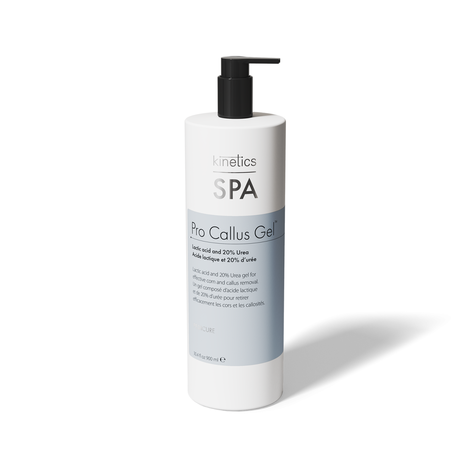 kinetics SPA pedicure pro callus gel 900 ml