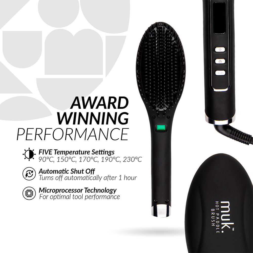 Muk Hot Paddle Brush - spazzola elettrica