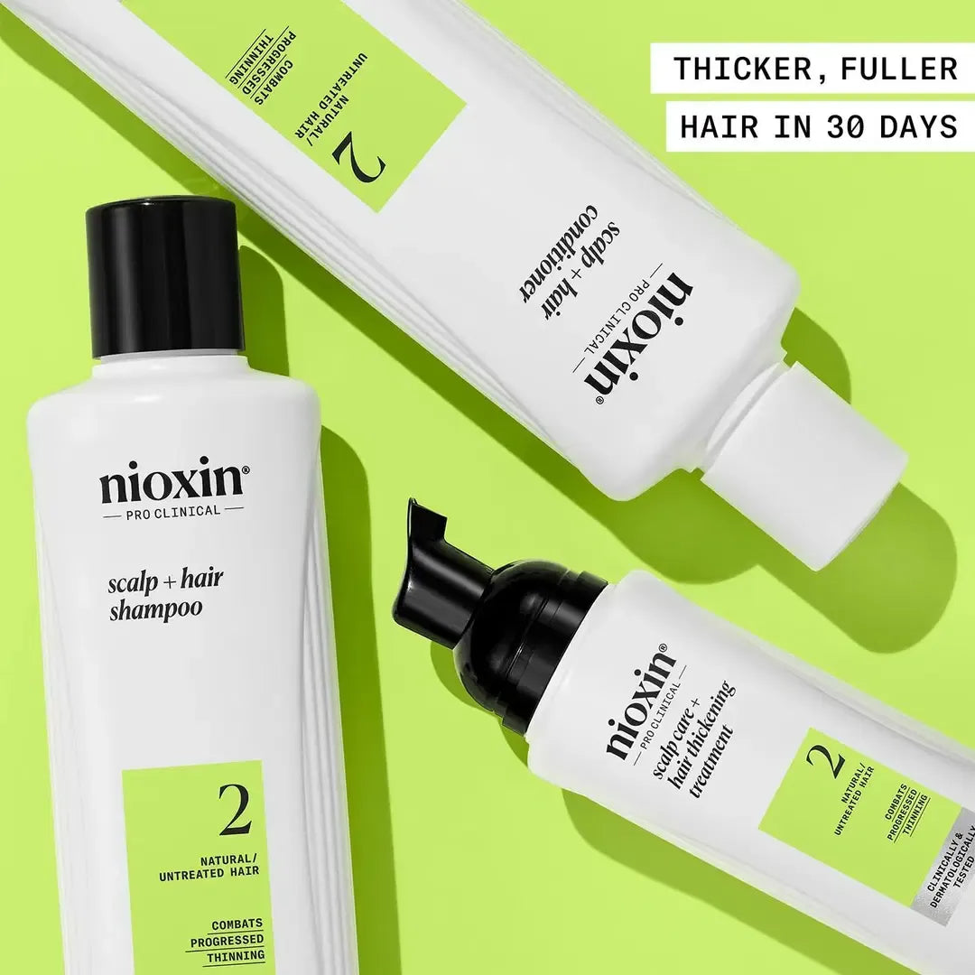 Nioxin System 2 Kit - Cabello natural con afinamiento avanzado