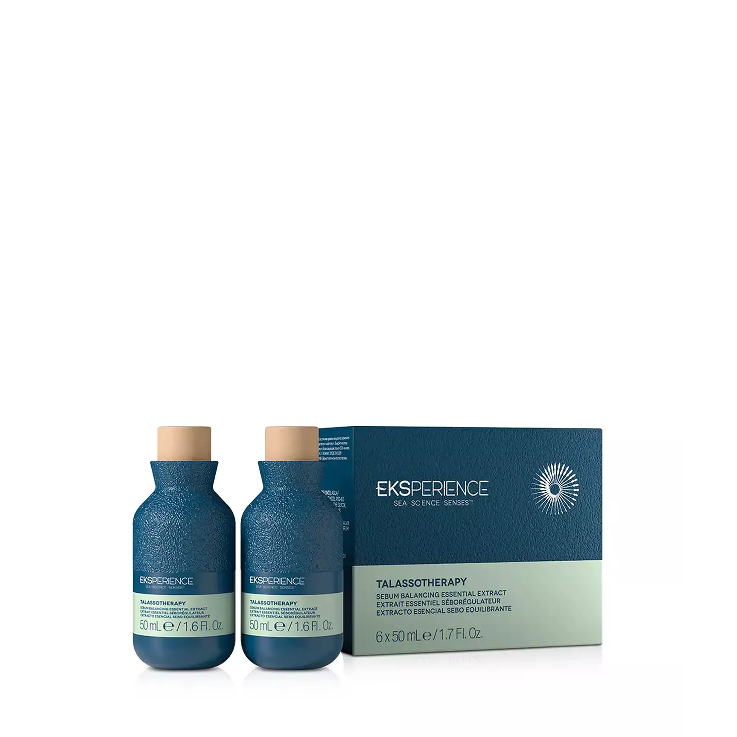 Eksperience - Talasoterapia - Extracto Esencial Equilibrante del Sebo 6x50 mL